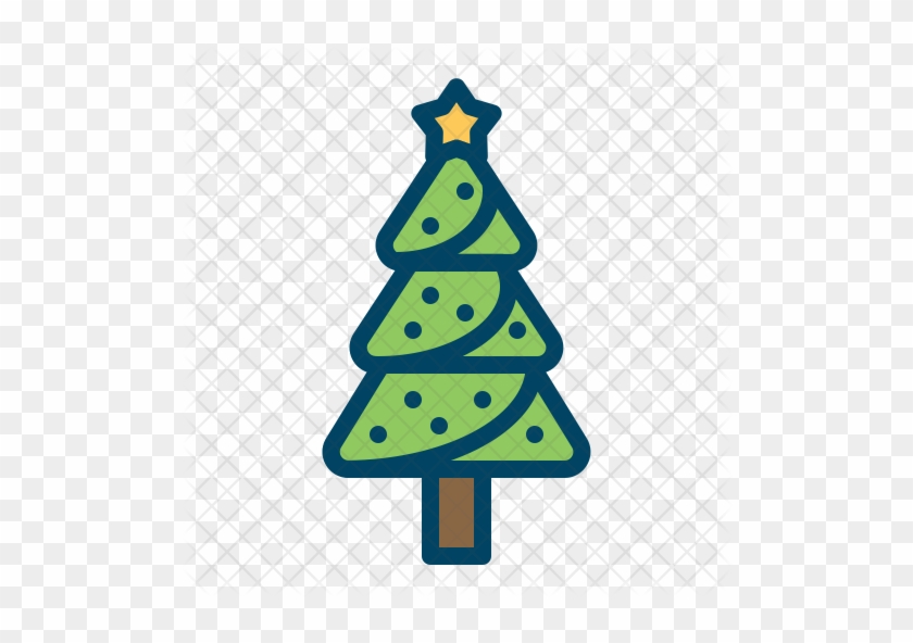 Christmas Tree Icon - Christmas Day #741034