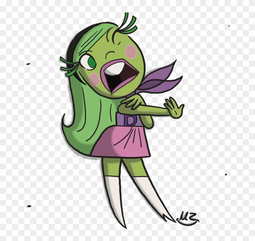 Disgust 90s-cartoon Style By 822peppermintpatty66 - Cartoon - Free  Transparent PNG Clipart Images Download