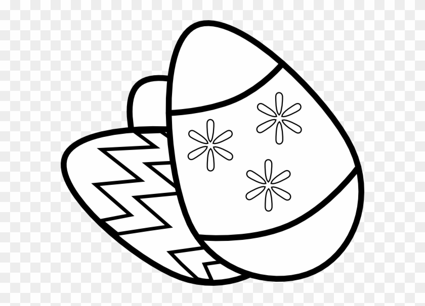 Valuable Inspiration Easter Egg Black And White Clipart - Easter Eggs Black And White Png #741100