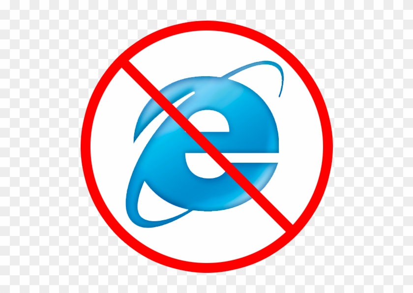 Clipart Info - No Internet Explorer Png #741287