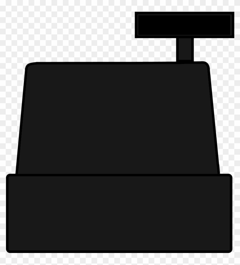 Related Back Of Cash Register Clipart - Back Of Cash Register #741344