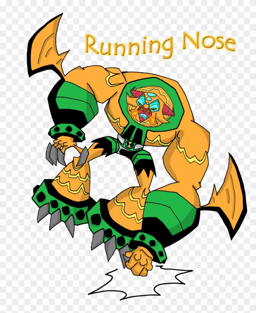 Running Nose By Starkarmor - All About Ben 10 Sandbox #741360