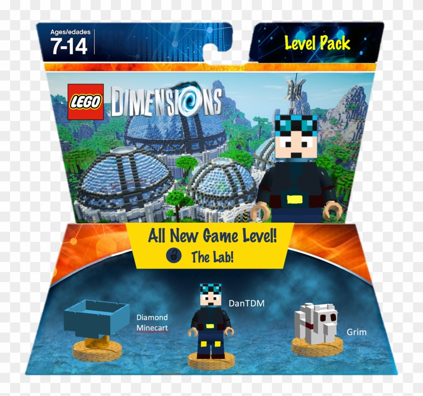 The Diamond Minecart Level Pack - Lego Dimensions Team Pack - Gremlins #741720