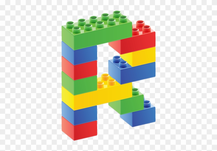 Lego Letters - Letter T In Lego #741688