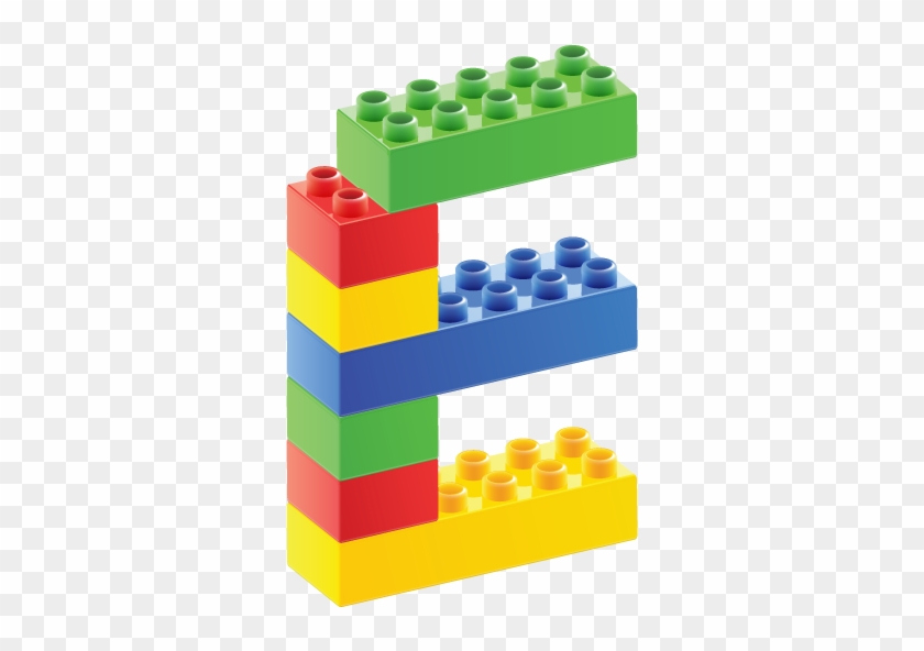 Alfabeto De Bloques E - Letter T In Lego #741690