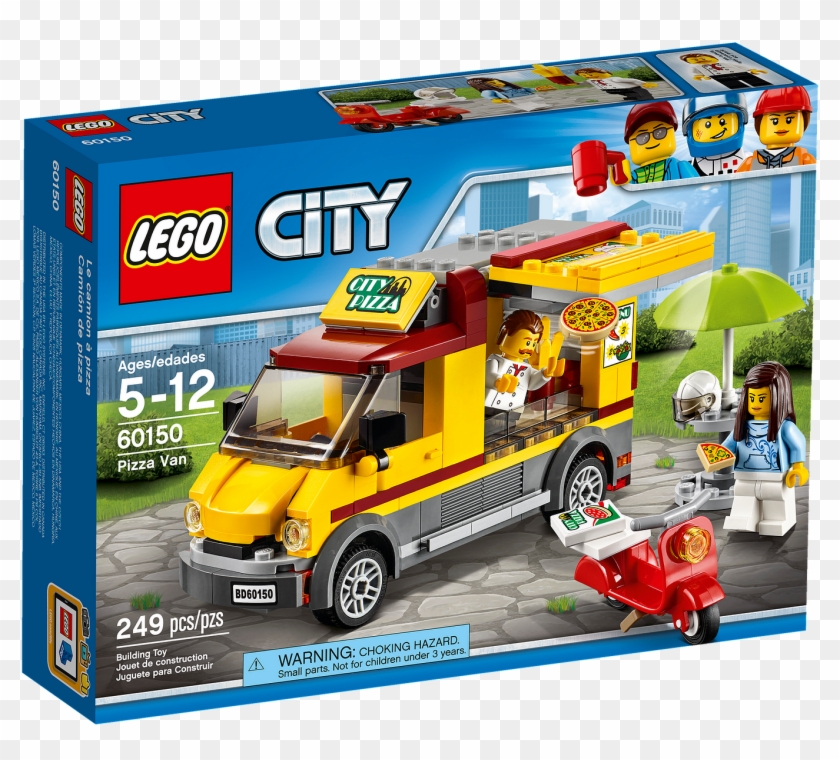 Lego City 60150 Pizza Van #741724