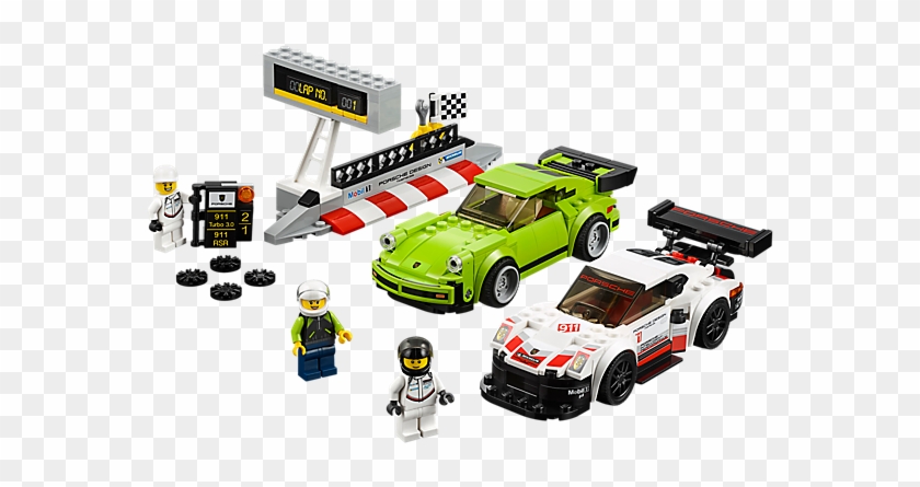 <p>get Set To Race The Lego® Speed Champions Porsche - Lego Speed Champions 2018 #741767