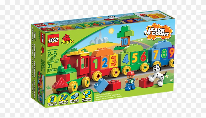 Teach Your Child To Count While Playing With The Lego&reg - Lego Duplo Number Train 10558 #741786