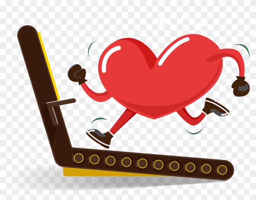 Stuck In A Rut With Your Workout Wildwood Athletic - Cartoon Workout Heart #741886