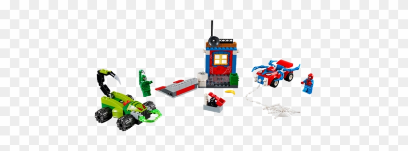 Lego 10754 Juniors Spider-man Vs - Lego Spiderman Vs Scorpion Street Showdown #741909