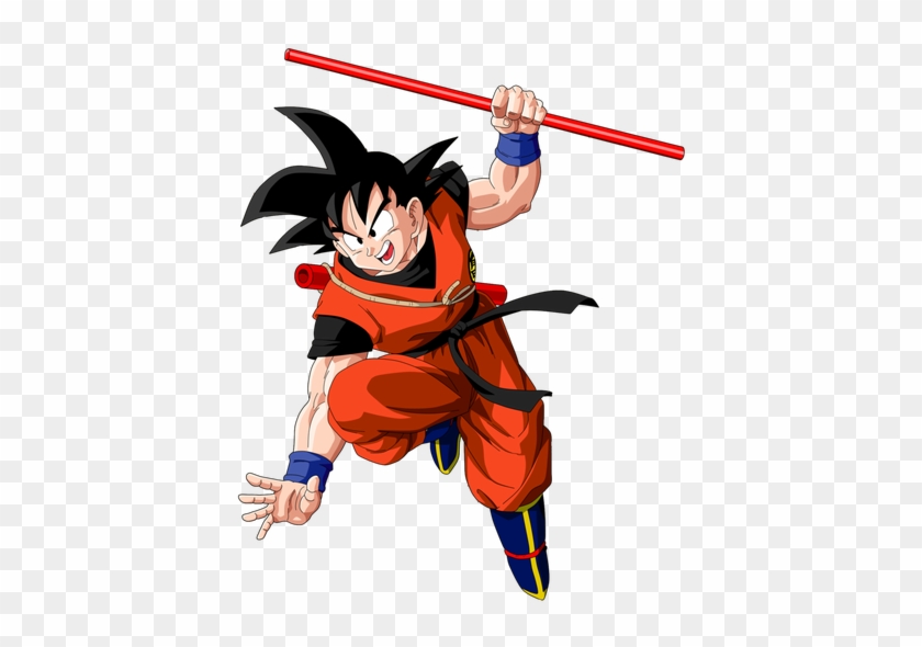 Goku Power Pole - Goku With Power Pole #742026