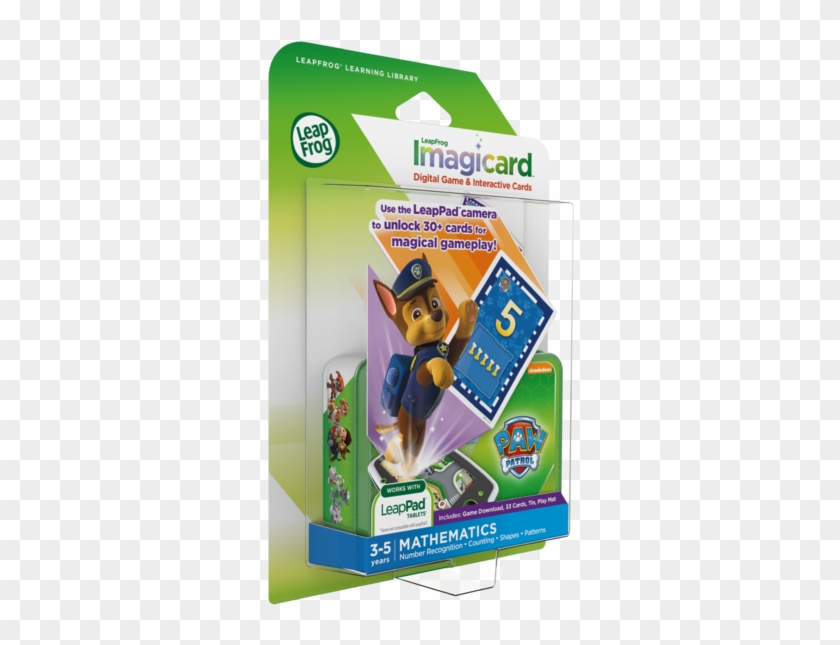Leapfrog Learning Library Imagicards Paw Patrol-boxed - Leapfrog Imagicard Paw Patrol Learning Game #742145