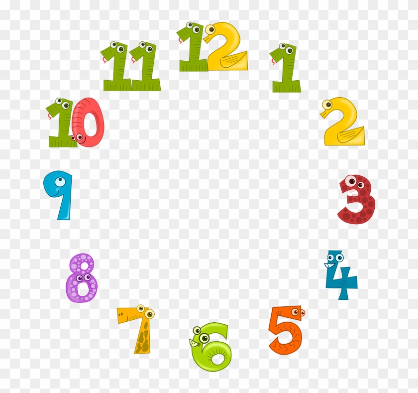 Lego Cliparts Numbers 12, Buy Clip Art - Clock #742163
