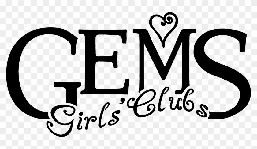 Gems Logo Black - Gems Girls Club Logo #742204