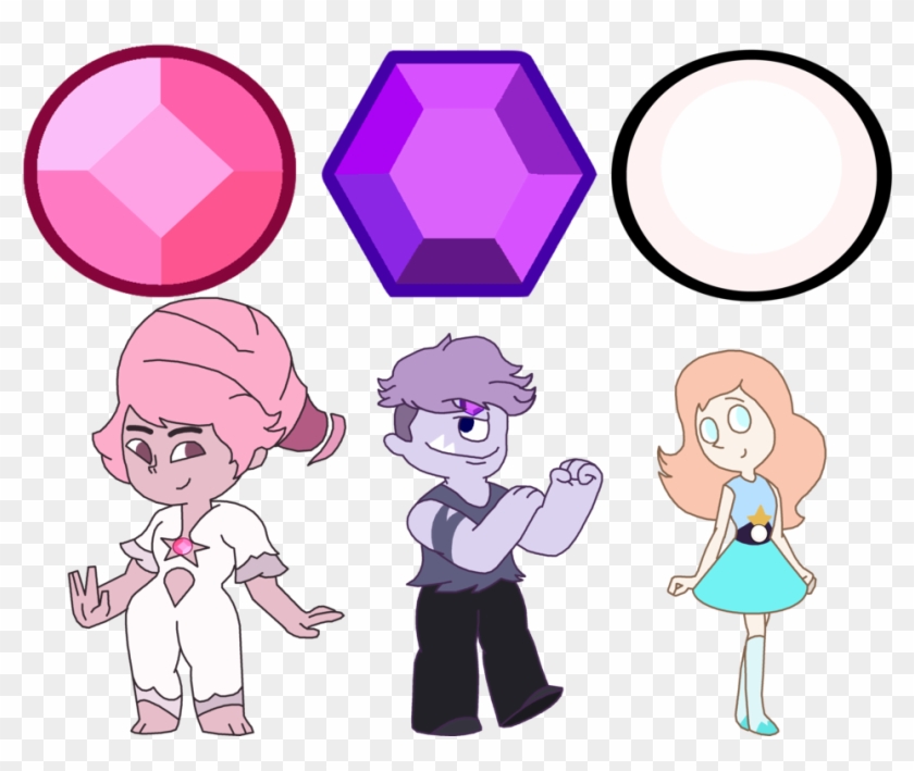 Canon/fanon Crystal Gems By Myhuuse123 - Steven Universe Crystal Gems #742265