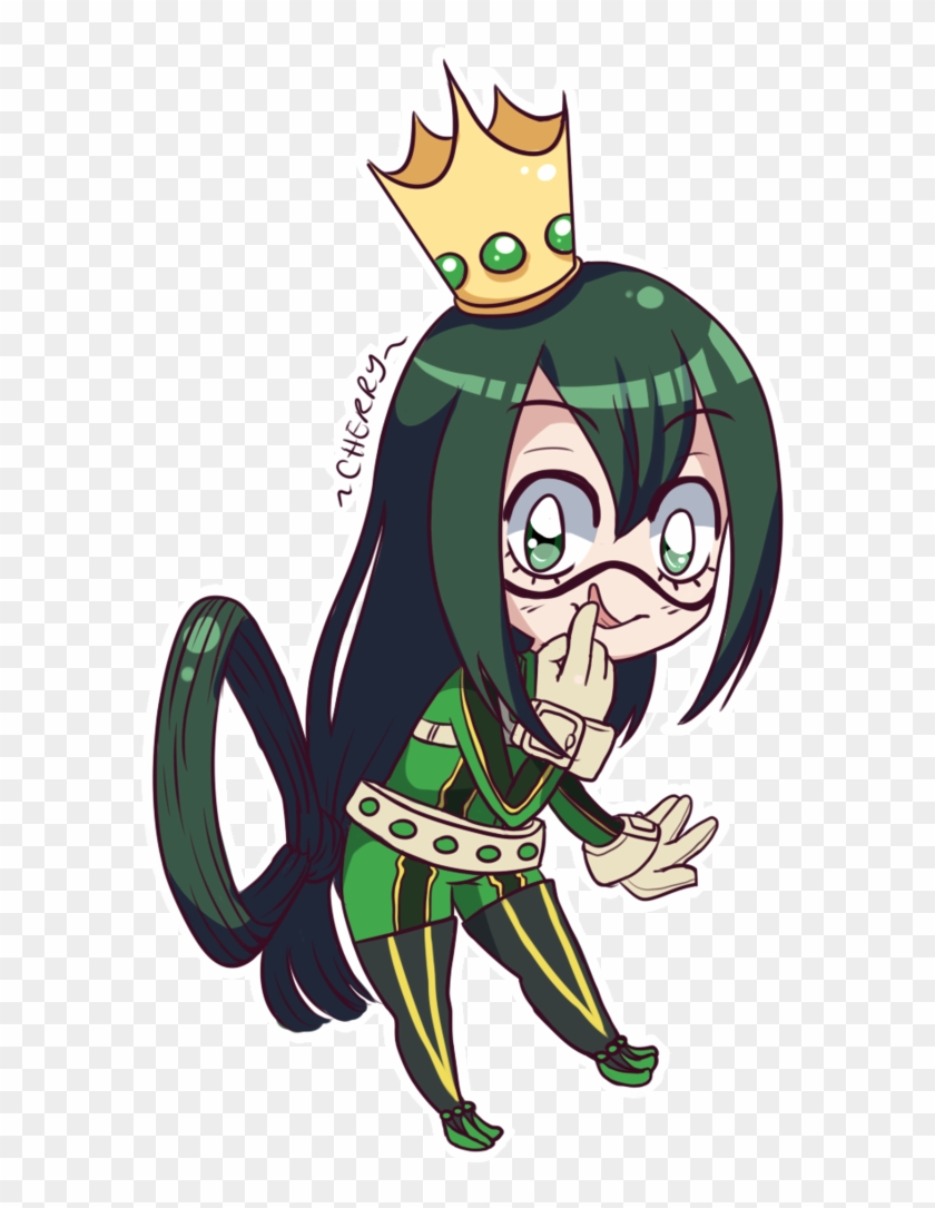 Kiss The Princess Frog Tsuyu By Cuteredcherry - Tsuyu Cute #742414