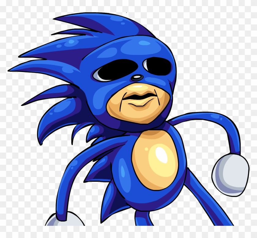 Sonic Forces Sonic Extreme Shadow The Hedgehog Vertebrate - Transparent Sanic Png #742434