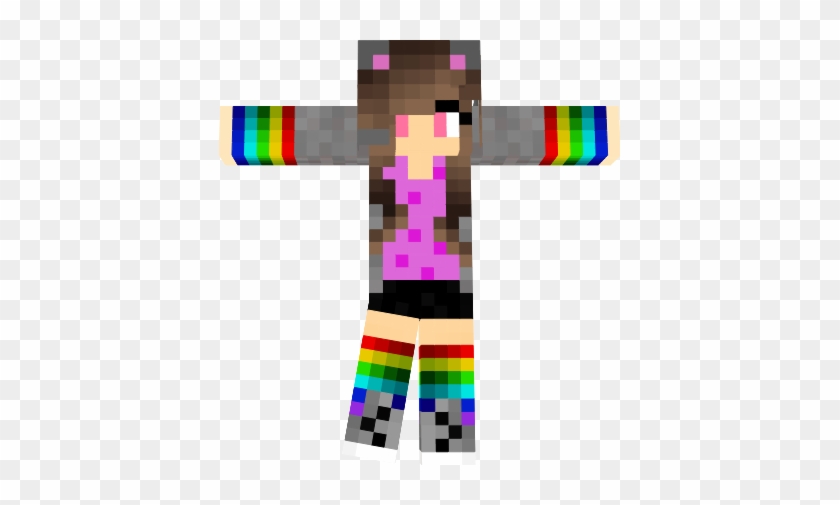 Nyan Cat Boy Minecraft Skin Nyan Cat Girl Minecraft - Minecraft #742454