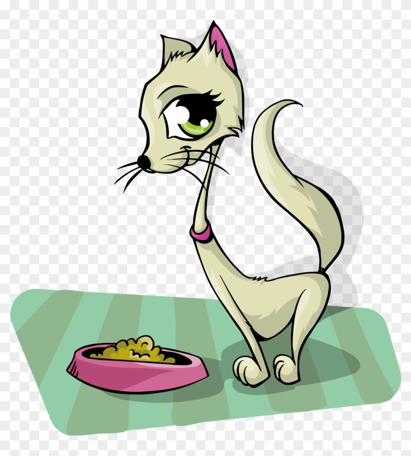 Cat Food Cartoon Clip Art - Cat Food Cartoon Clip Art #742618