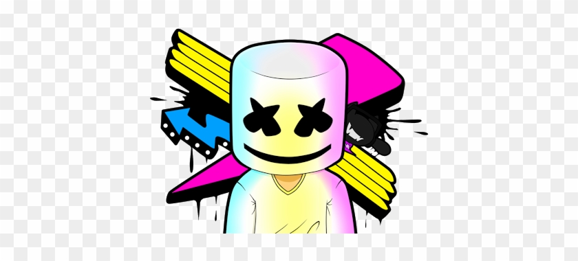 Illustrations - Marshmello Png #742654