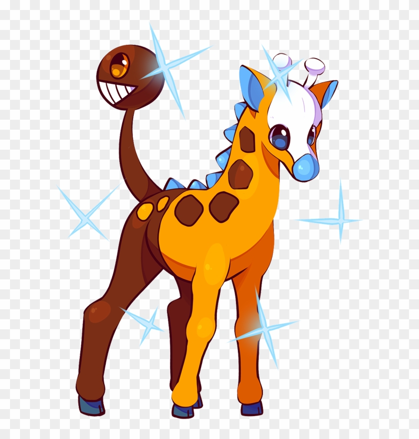 Shiny Girafarig Pokédex - Girafarig #742689