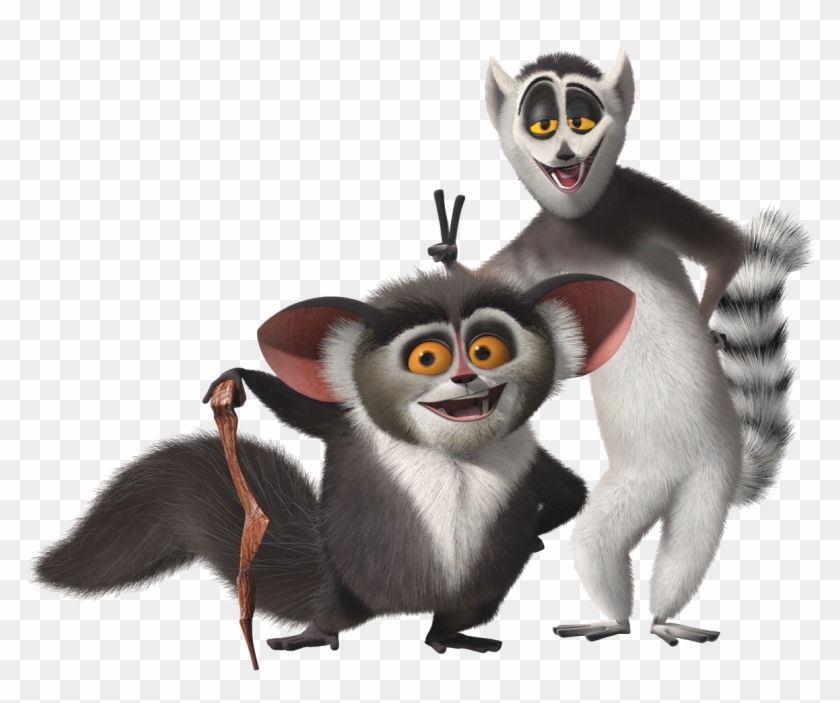 Cartoon Characters - Madagascar - Lemurs Of Madagascar Movie #742705