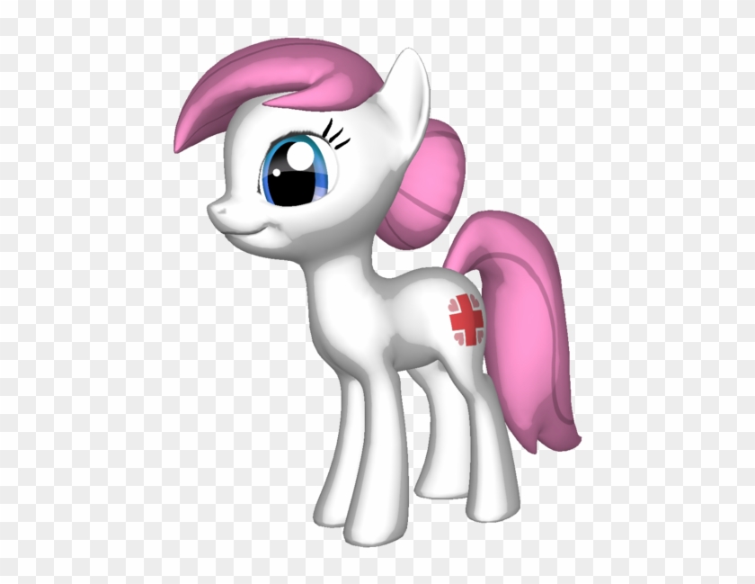 Ponylumen Nurse Redheart In 3d Pony Creator By Favoriteartman - Nurse Redheart 3d Pony #742738