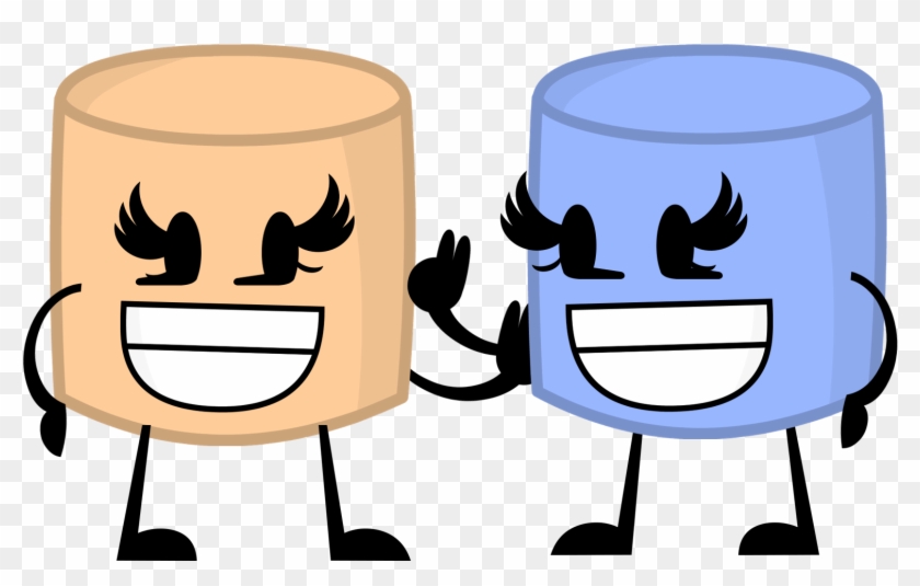 Blue Marshmallow And Chocolate Marshmallow - Blue Marshmallow And Chocolate Marshmallow #742774