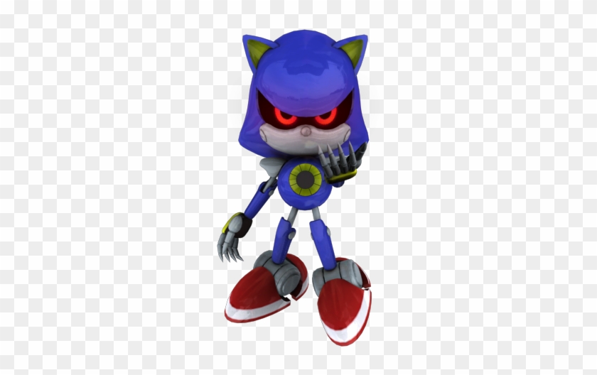 Metal Sonic 3d Render By Mikeylevi - Cartoon #742773