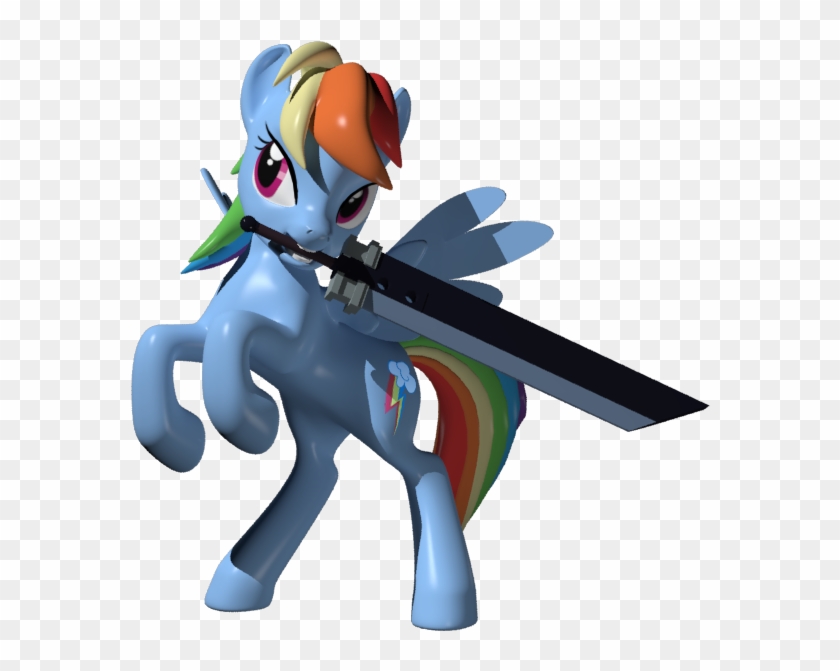 Sword Dash 3d Model By Clawed-nyasu - Cartoon #742776