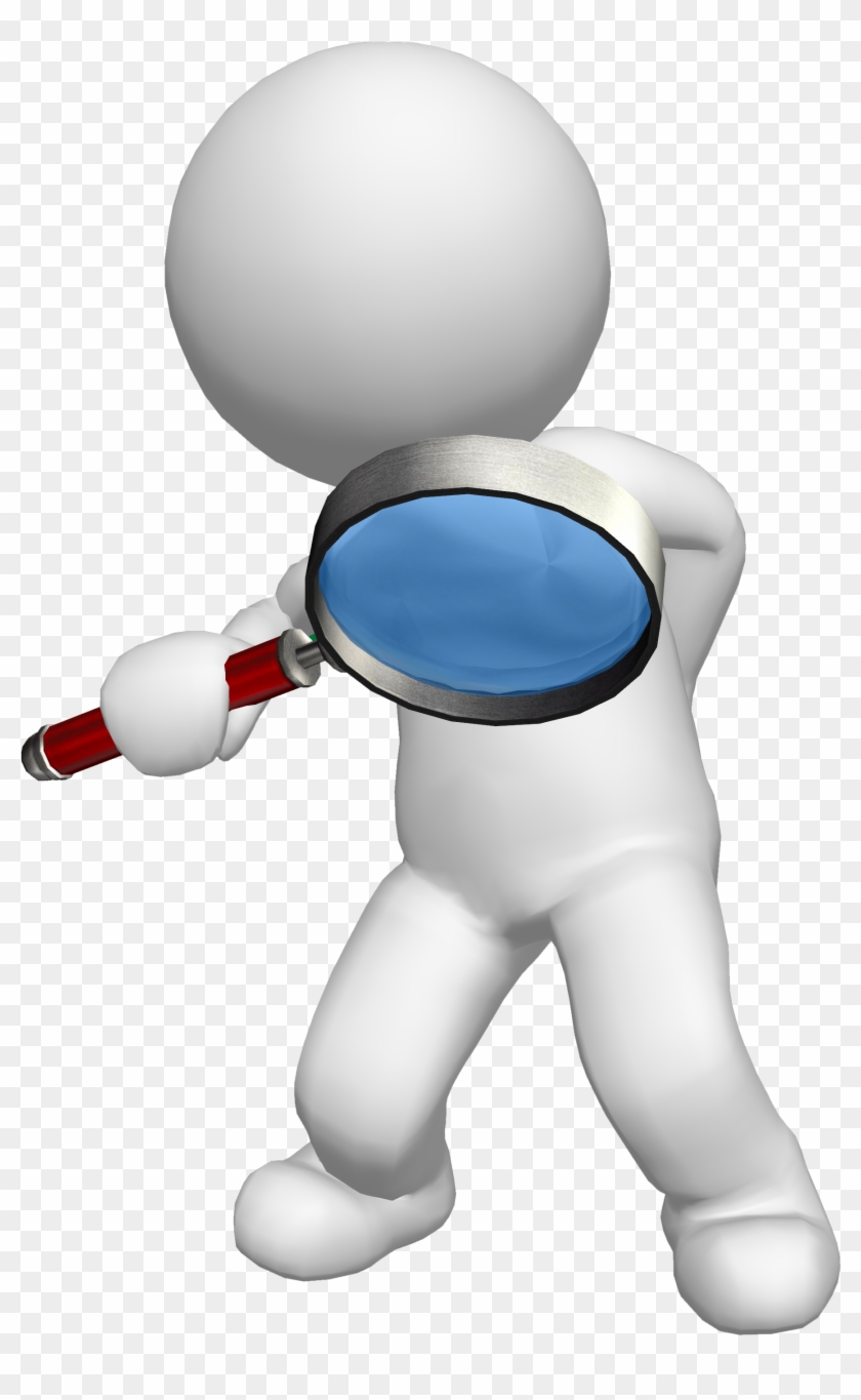 Man-searching - Cartoon Visibility #742803