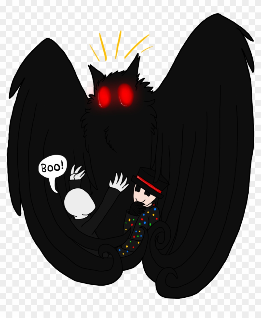 Boo Mothman By Vonderdevil - Creepypasta #742854