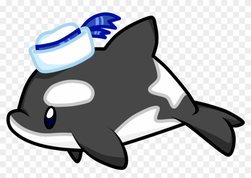 Uuu A Magical Orca By Charming-manatee - Orca Cartoon Png #742859