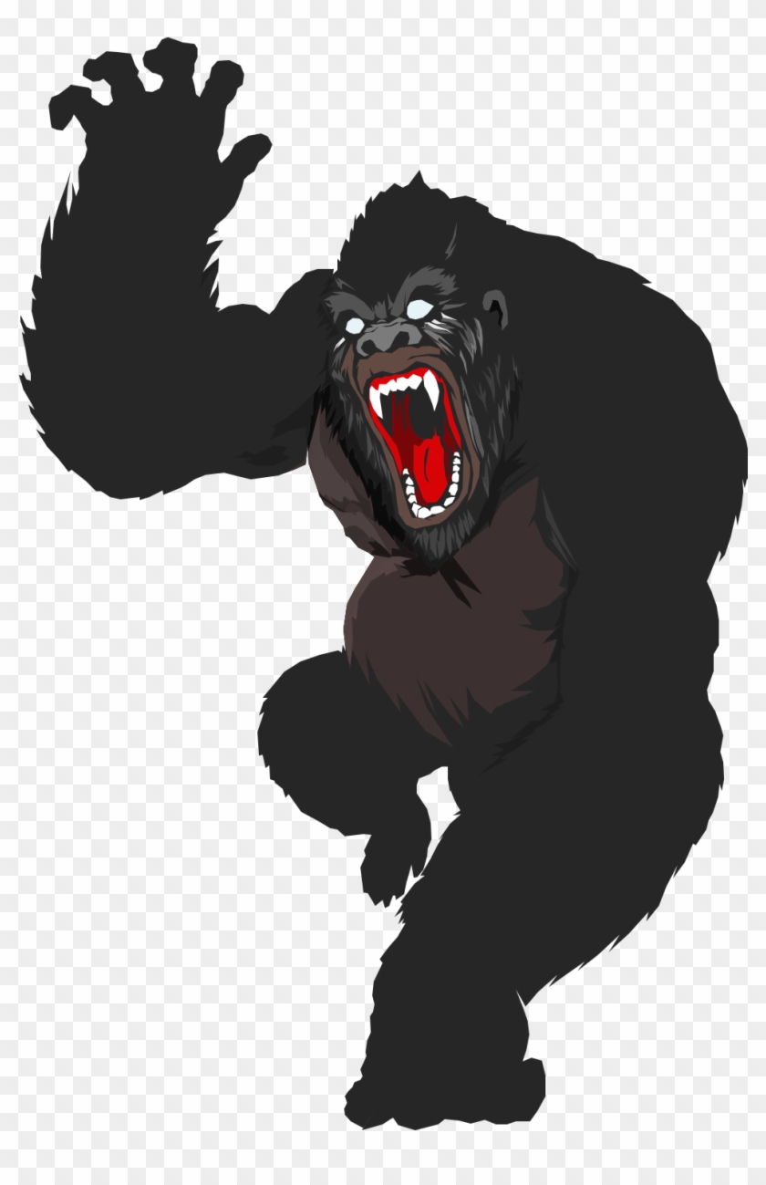 [art]thunder Gorilla - Toribash Community - Gorilla Vector Png #742868