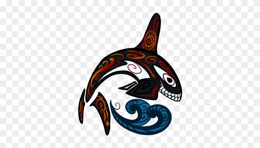 Tribal Orca By Senaru - Tribal Killer Whale Tattoo #742882
