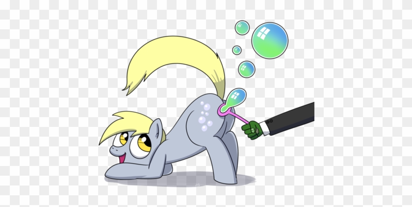 Catfood-mcfly, Blowing Bubbles, Bubble, Derpy Hooves, - Filename #742889
