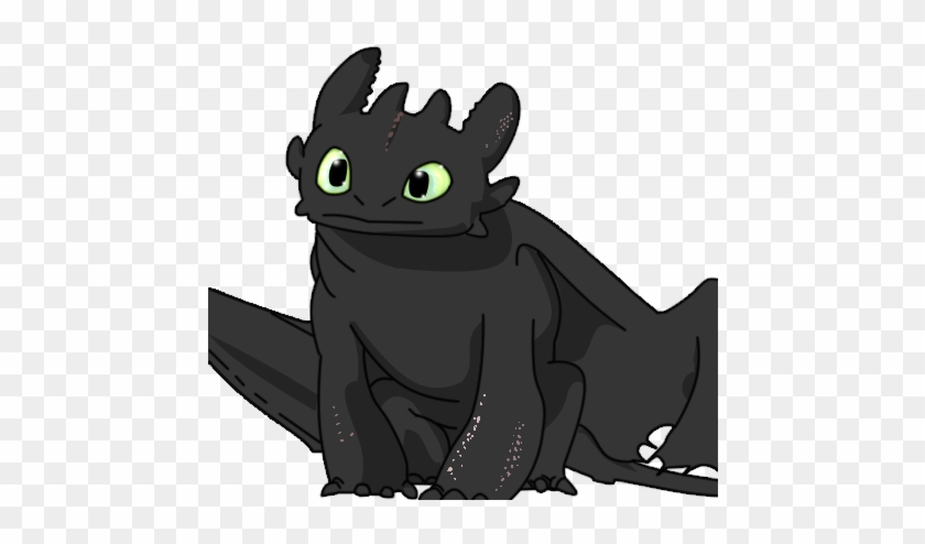 Elegant Toothless Dragon Cartoon Toothless The Dragon - Toothless Dragon Pictures Head #742927