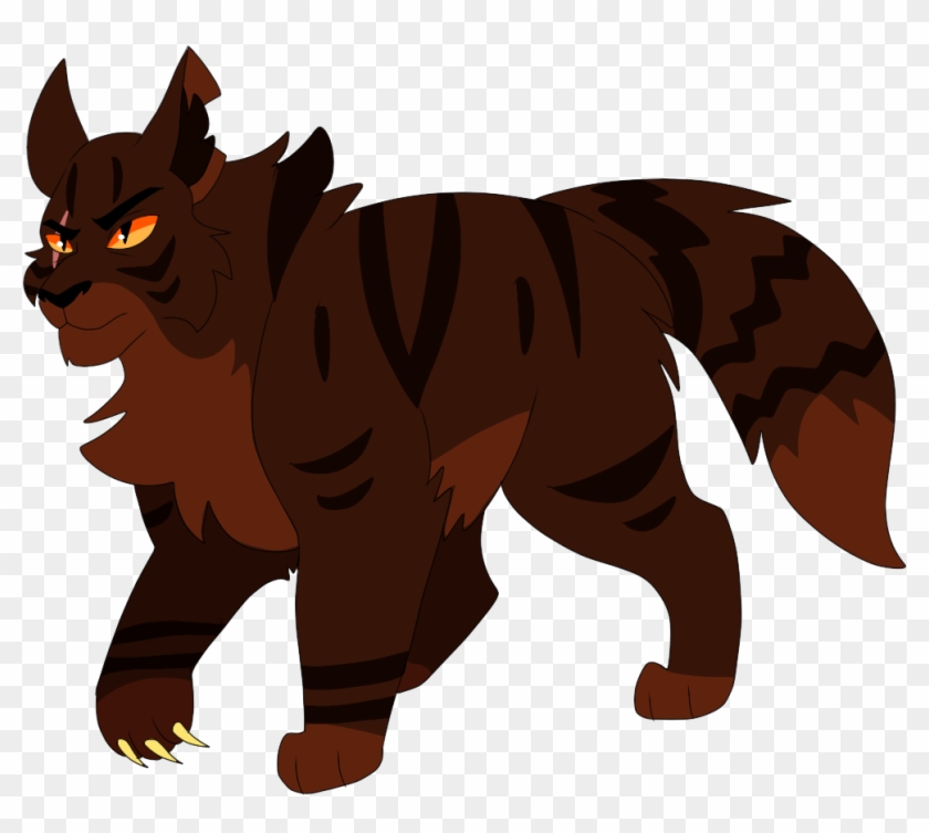 Tigerstar Tigerclaw Thunderclan Shadowclan The Place - Cartoon #742974