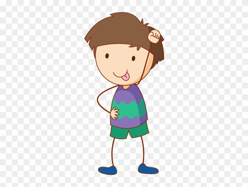 Miami Children's Smiles - Cartoon Child Standing Boy #742995