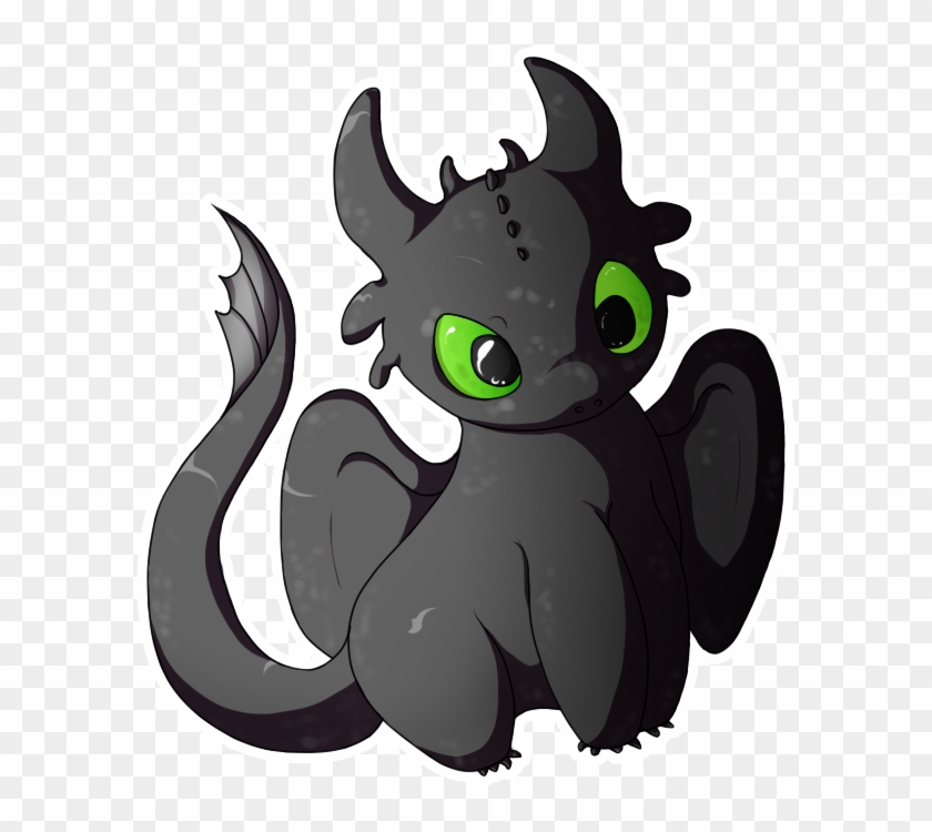 Yukihyo 894 119 Toothless By Inugurl107 - Chibi Toothless Transparent Background #743065