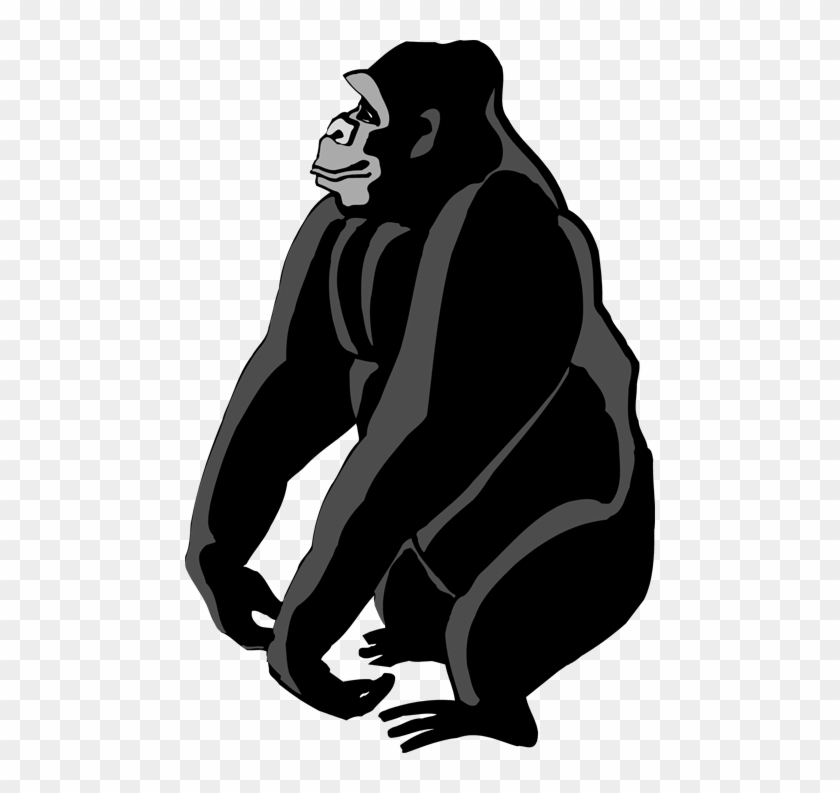 Gorilla Clip Art - Clip Art #743072