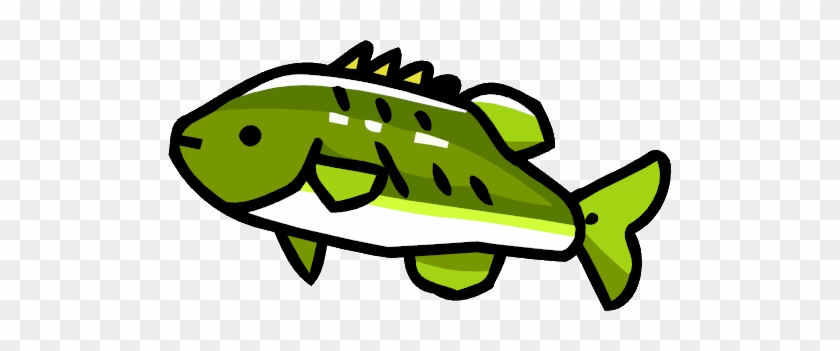 Bass Fish - Cartoon Bass Fish #743286