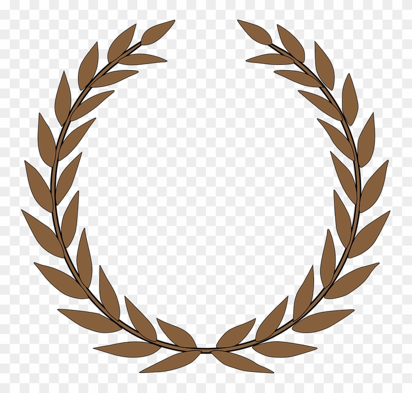 Wreath Clipart Service Award - Laurel Wreath #743333