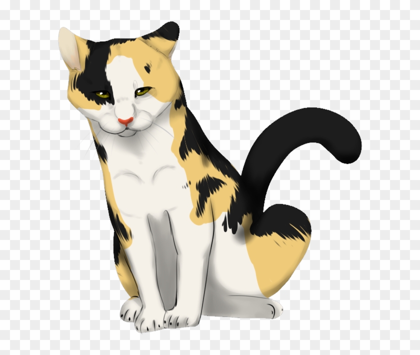 Cat Clipart Calico - Calico Cat Clip Art #743345