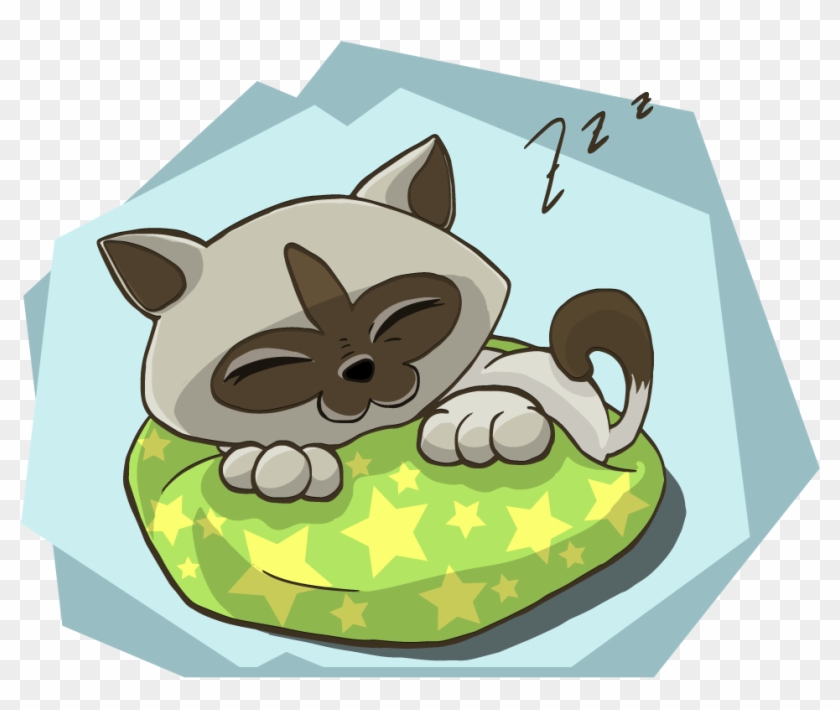 Free Siamese Cat Clipart - Almofada Mãe De Gatinho #743361