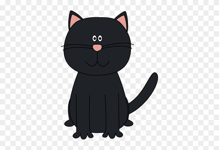 Black Cat Clipart - Black Cat Clipart Black And White #743400