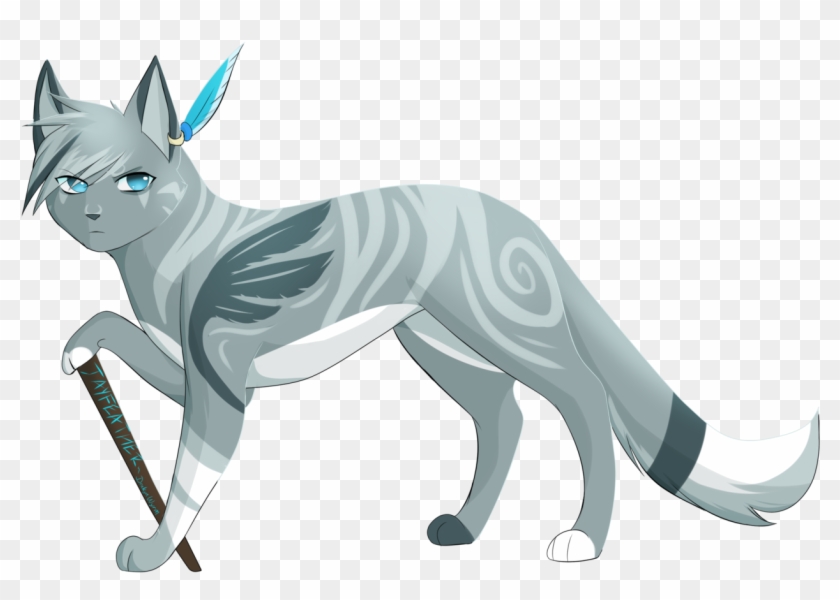 Jayfeather Anime Style ( Speedpaint) By Drakynwyrm - Anime Jayfeather #743454