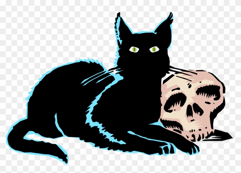 Evil Black Cat - Cat #743494