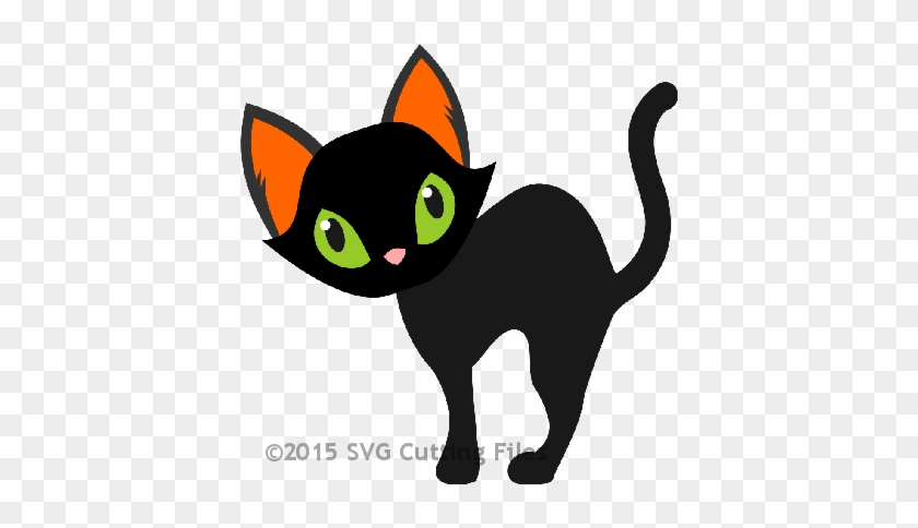 Pp Archedblackcat - Halloween Silhouettes Black Cat #743513