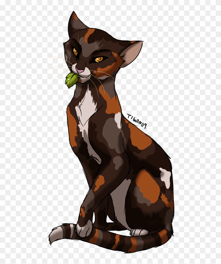 Cat Clipart Died - Warriors Cats Firestar And Spottedleaf #743519